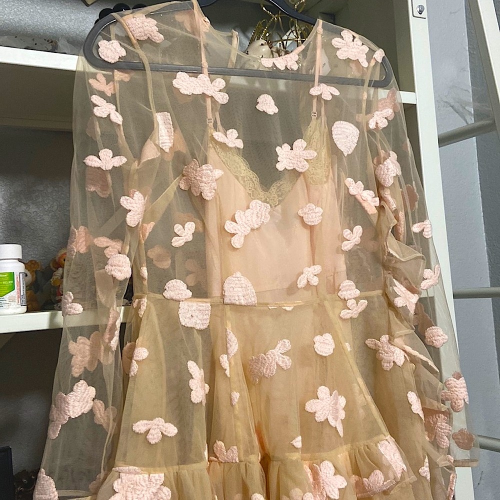 It's a bit tight for me. It’s equal to us size 0 or 2. Brand new.